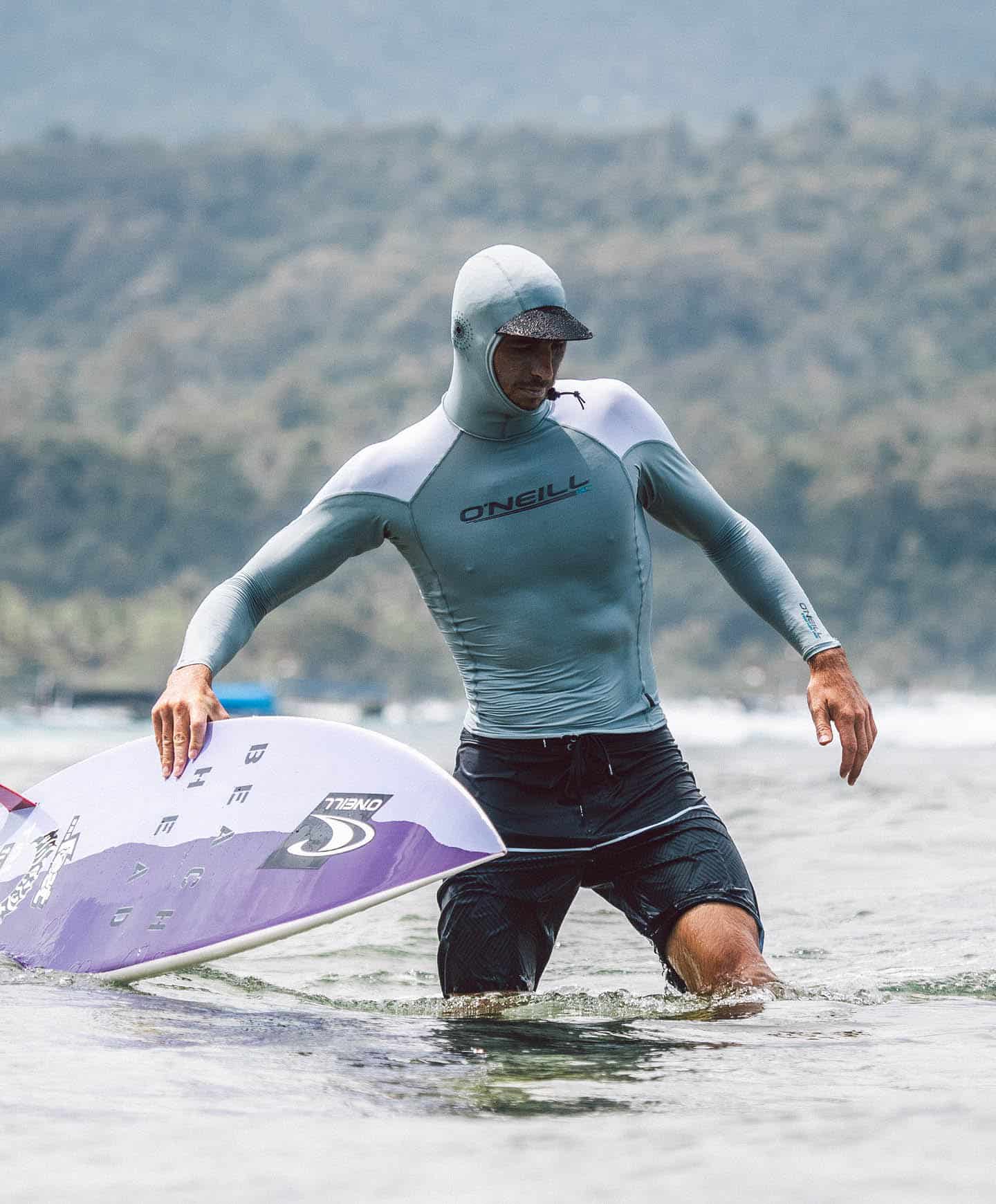 Men Short Sleeve Surfing Rash Guard Quick Dry UV Protection Shirt Swimwear